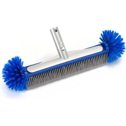 Swimming Pool Brush Head With Corner Cleaning Brush Semi-spherical Bristles Easy To Install Pool Tile Scrubber Brush Beauty World Shop