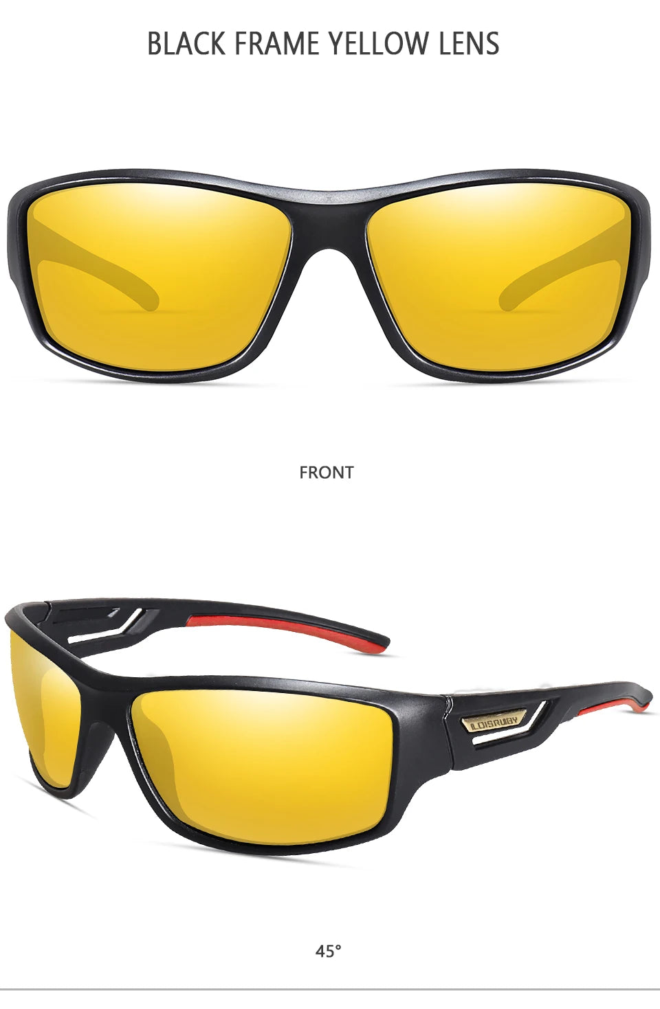 LOISRUBY Polarized Fishing Sunglasses Men Camouflage Driving Outdoor Sports Cycling Running Goggles UV400 Tackle Eyewear Beauty World Shop