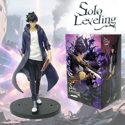 Solo Leveling Sung Jin woo Anime Figure Ore dake Level Up na Ken Shun Mizushino Anime Figures Collectible Model Doll Toys Gifts Beauty World Shop