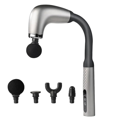 2025 New Smart Fascia Gun Electric Massager Massage Hammer Electric Fascia Gun Home Handheld Hammer Back Artifact Christmas Gift Beauty World Shop