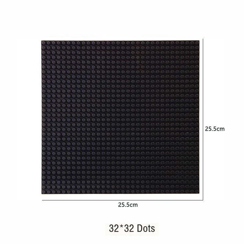 Classic Base Plates 32x32x16x16 Dots MOC DIY Plastic Bricks Baseplates City Dimensions Building Blocks Figures Construction Toys Beauty Fashion