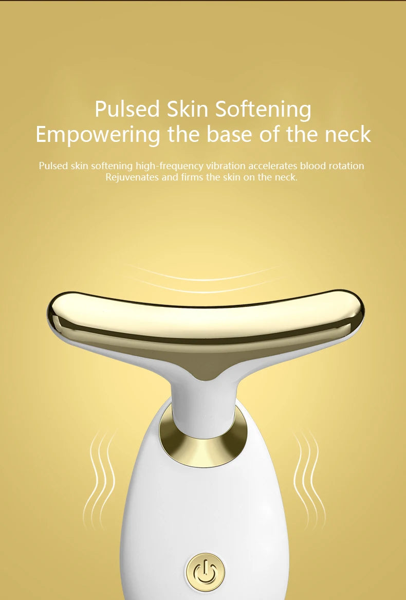 Face Neck Massager Household Lifting And Firming Facial Electric Introduction Lifting And Firming Beauty Massage Face Care Tools Beauty World Shop