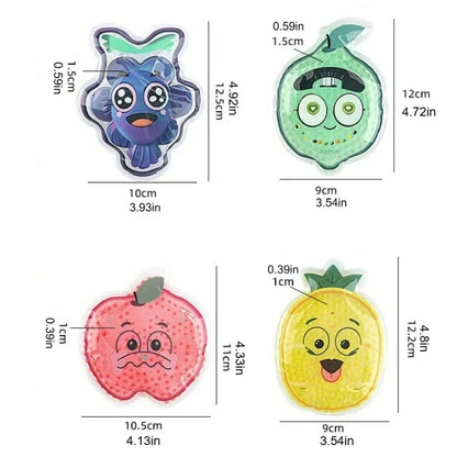 Reusable Cartoon Ice Hot Pack - Gel Bead Compress for Headache, Muscle Pain Relief - Perfect for Sports, Gym & Outdoor Cooling Beauty World Shop