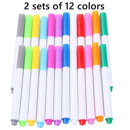 Liquid Chalk Erasable Pen 3-100Pcs White Marker for Glass Windows Blackboard Chalkboard Whiteboard Marker Drawing Chalk Pens Beauty World Shop