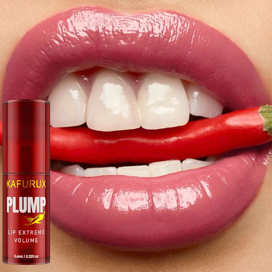 1PC Chili Pepper Lip Plumper Oil Long Lasting Moisturizing Lip Gloss Serum Instant Volumising  Essence Oil Lip Makeup for Women Beauty Trend Shop