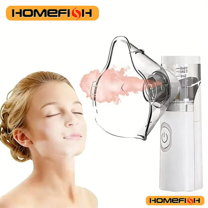 Compact portable facial steam sprayer, for skin care, nano mist sprayer, beauty water atomizer, humidifier Beauty World Shop