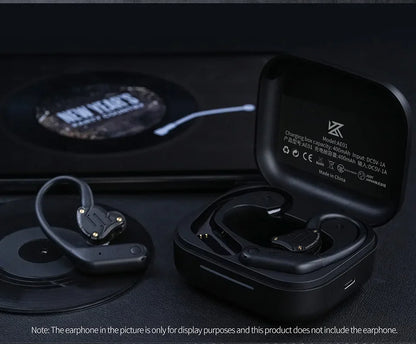KZ AE01 Wireless Upgrade Cable Bluetooth-compatible 5.4 Earphones Wire HIFI Wireless Ear Hook With Charging Case For ZSX ZAR PR2