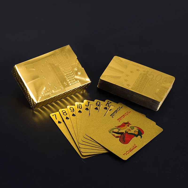 Multiple styles Color Playing Card Game Card Group Waterproof Poker Suit Magic Dmagic Package Board Game Gift Collection Beauty Fashion