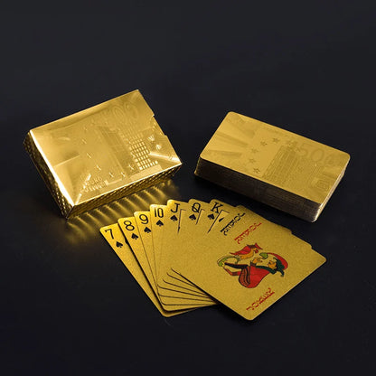 Multiple styles Color Playing Card Game Card Group Waterproof Poker Suit Magic Dmagic Package Board Game Gift Collection Beauty Fashion