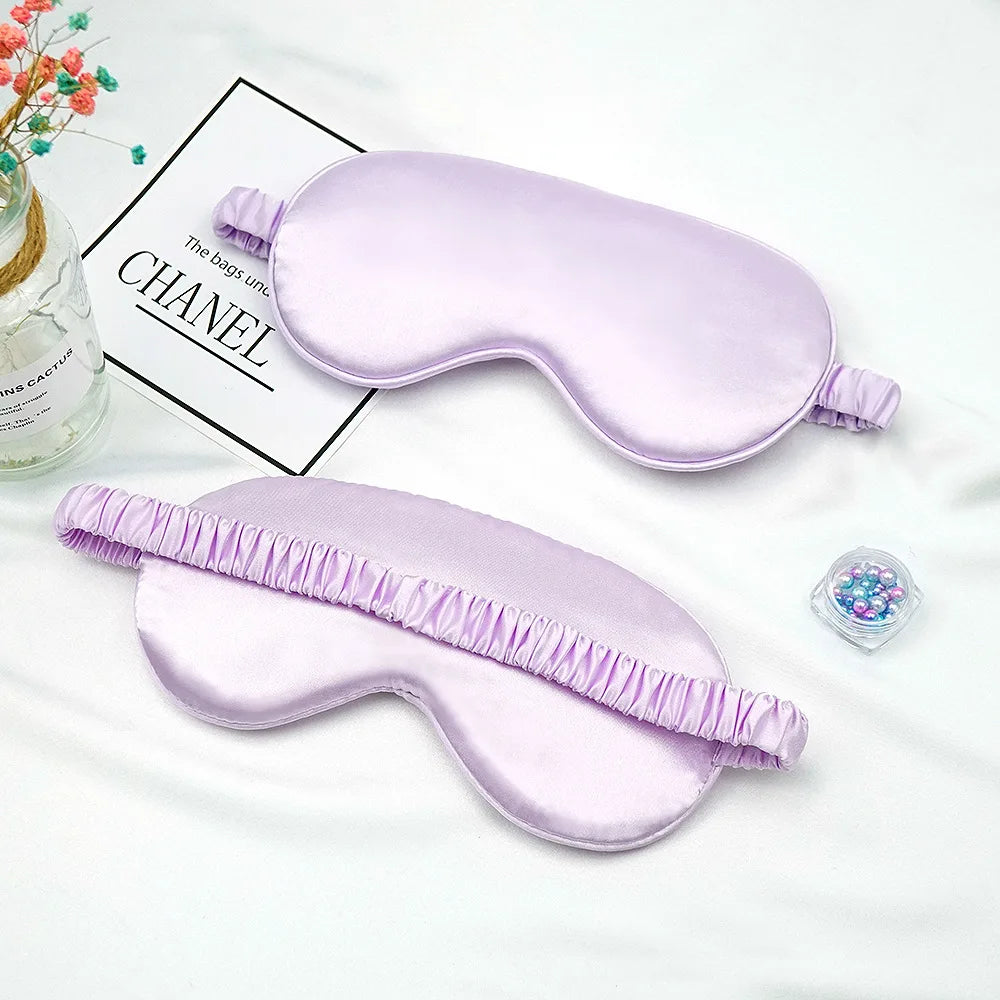 Imitated Silk Eye Patch Shading Sleep Eye Mask Eyepatch Travel Relax Cover Eyeshade Health Sleeping Shield Eye Care Tools Beauty World Shop