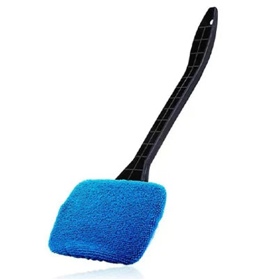 Car Window Cleaner Brush Kit Windshield Cleaning Wash Tool Inside Interior Auto Glass Wiper with Long Handle Car Accessories Beauty World Shop