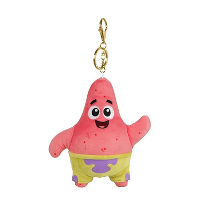Kawaii Cartoon Spongebob Patrick Star Plush Toy Keychain Stitch Creative Gary Backpack Pendant Squidward Tentacles Friends Gifts Beauty World Shop