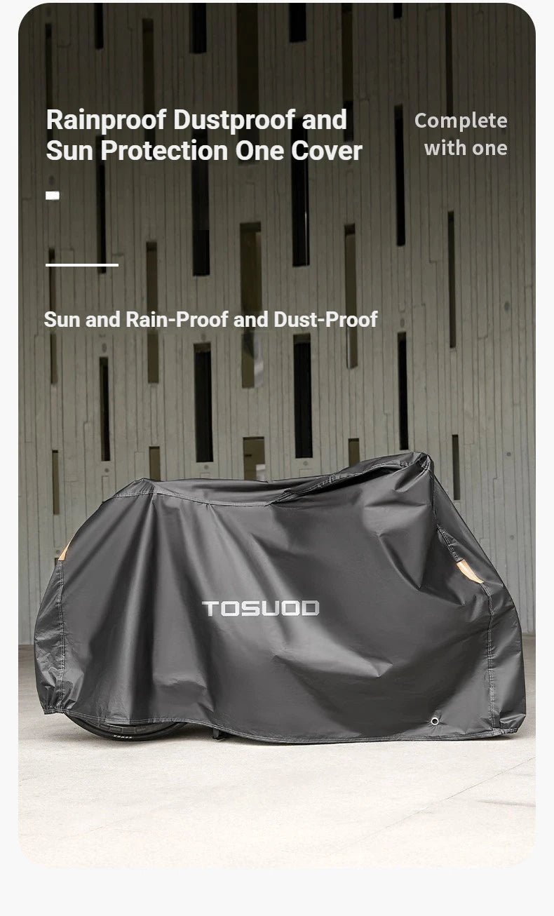 TOSUOD Thickened bike rain cover, All-Inclusive Design Rain Snow Dust  New All Weather Protective Sunshade  Protective Covers Beauty World Shop