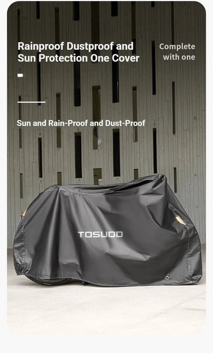 TOSUOD Thickened bike rain cover, All-Inclusive Design Rain Snow Dust  New All Weather Protective Sunshade  Protective Covers Beauty World Shop