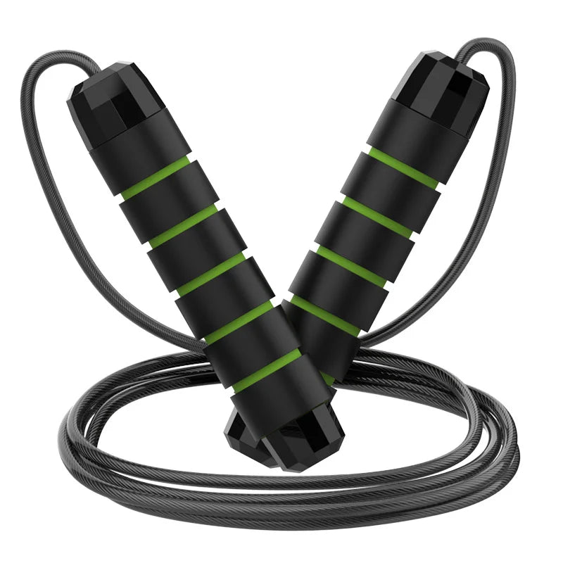 1PCS The New Jump Rope Steel Wire Skipping Exercise Adjustable Jumping Fitness Workout Training Home Sport Equipment Tangle-Free Beauty World Shop