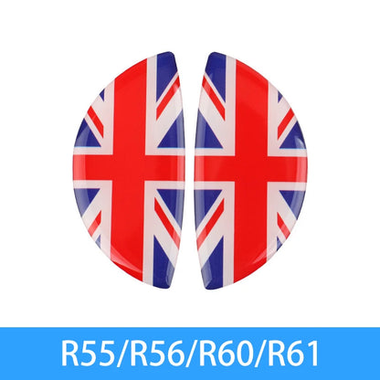 2PCS Car Door Wrist Handles Anti Scratches 3D Stereo Protective Sticker For BMW MINI ONE Cooper S CLUBMAN R55 R56 R60 R61 Decals Beauty World Shop