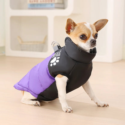 Warm Winter Pet Clothes Windproof Dog Jacket Coat For Small Big Dogs Labrador Costume French Bulldog Golden Retriever Outfits