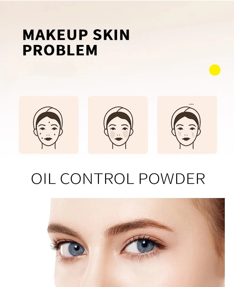 1PC Candy Bella Violet Cream To Powder Skin-friendly Skin Natural Face Long Lasting Oil-controlling Contouring Powder Cosmetics Beauty World Shop
