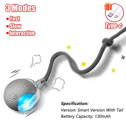 Intelligent interactive cat ball long-lasting and durable easy to clean intelligent obstacle avoidance pet dog toys Beauty World Shop