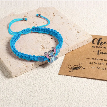 Disney Lilo & Stitch Cartoon Wristband - Cute Anime Print Wristband for Kids & Girls, Christmas Gift Beauty World Shop