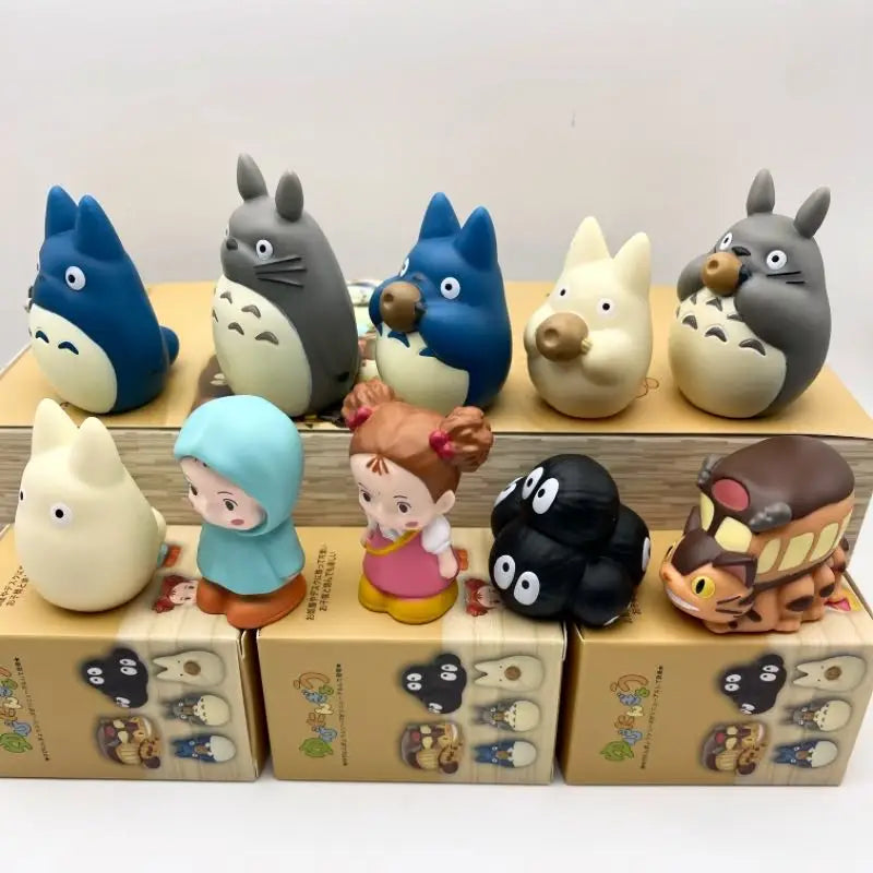 Hot New Anime Cartoon Peripheral Blind Box Trendy Toy Figurine Office Desk Bedroom Bedside Table Decor Students Birthday Gifts Beauty World Shop