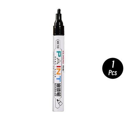 8 Colors Car Scratch Repair Paint Pen Quick Dry Touch Up Paint Repair Pen Waterproof Wheel Tyre Marker Auto Paint Marker Pens Beauty World Shop