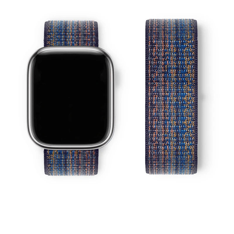 Nylon Strap For Apple Watch Band Ultra 9 8 7 SE 6 5 3 38MM 42MM 40MM 44MM smartwatch Accessorie bracelet iWatch serie 45MM 41MM