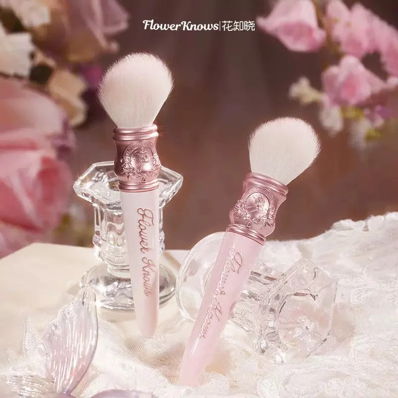 Flower Knows Midsummer Fairytales Makeup Brushes for Eye and Face,Blending Vegan Brush for Foundation Eyeshadow Beauty World Shop
