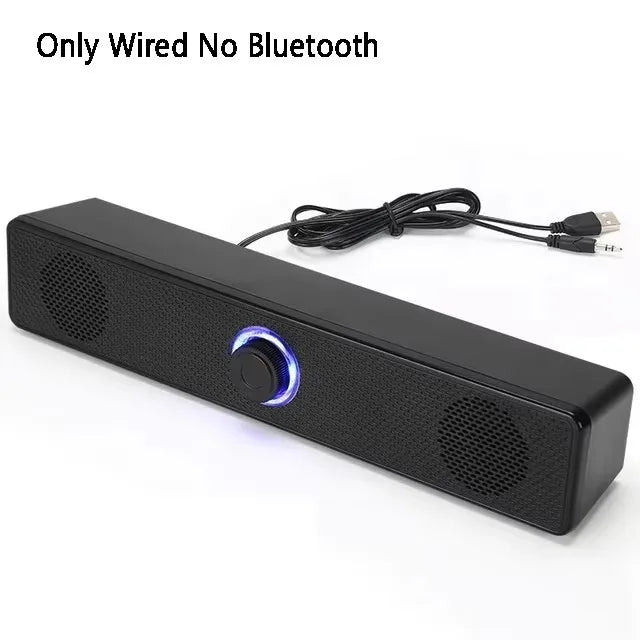 Wired Wireless Bluetooth Speaker Sound Box Bar Soundbar Computer PC TV Laptop Desktop Music Portable Caixa De Som Audio System Beauty World Shop