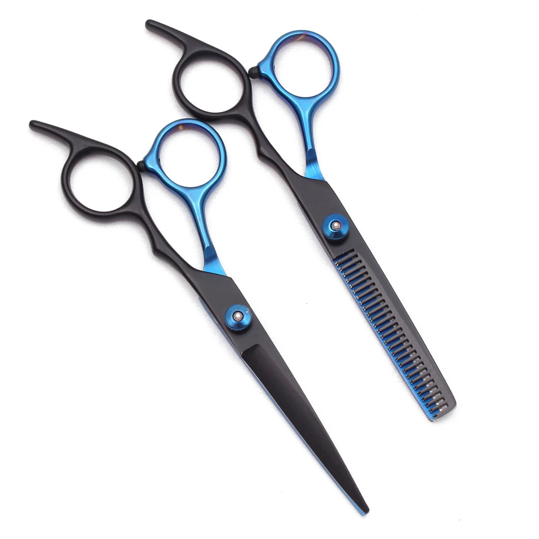 Hairdressing Scissors Japan Stainless Hair Scissors Purple Hair Cutting Scissors Barber Shop Thinning Shears Set Comb C1001 Beauty World Shop