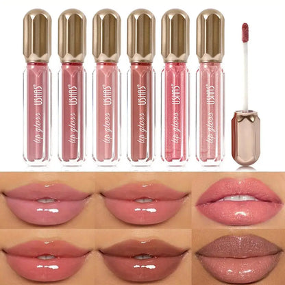 Mirror Pearl Lip Gloss Waterproof Long Lasting Moisturizing Lipstick Shine Glitter Lip Gloss Women Makeup Cosmetic Beauty World Shop