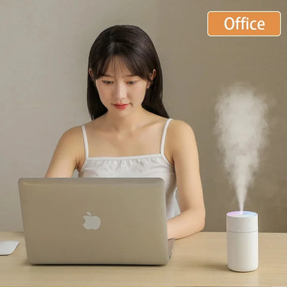 HOMEFISH Colorful Portable Mini Air Humidifier USB Rechargeable Wireless Home Car Aroma Diffuser Essential Oil Atomizer Beauty World Shop