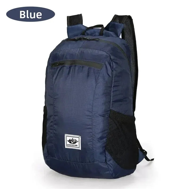 Outdoor Hiking Bag 20L Lightweight Portable Backpack Foldable Waterproof Folding Ultralight Pack for Women Men Travelling Hiking Beauty World Shop