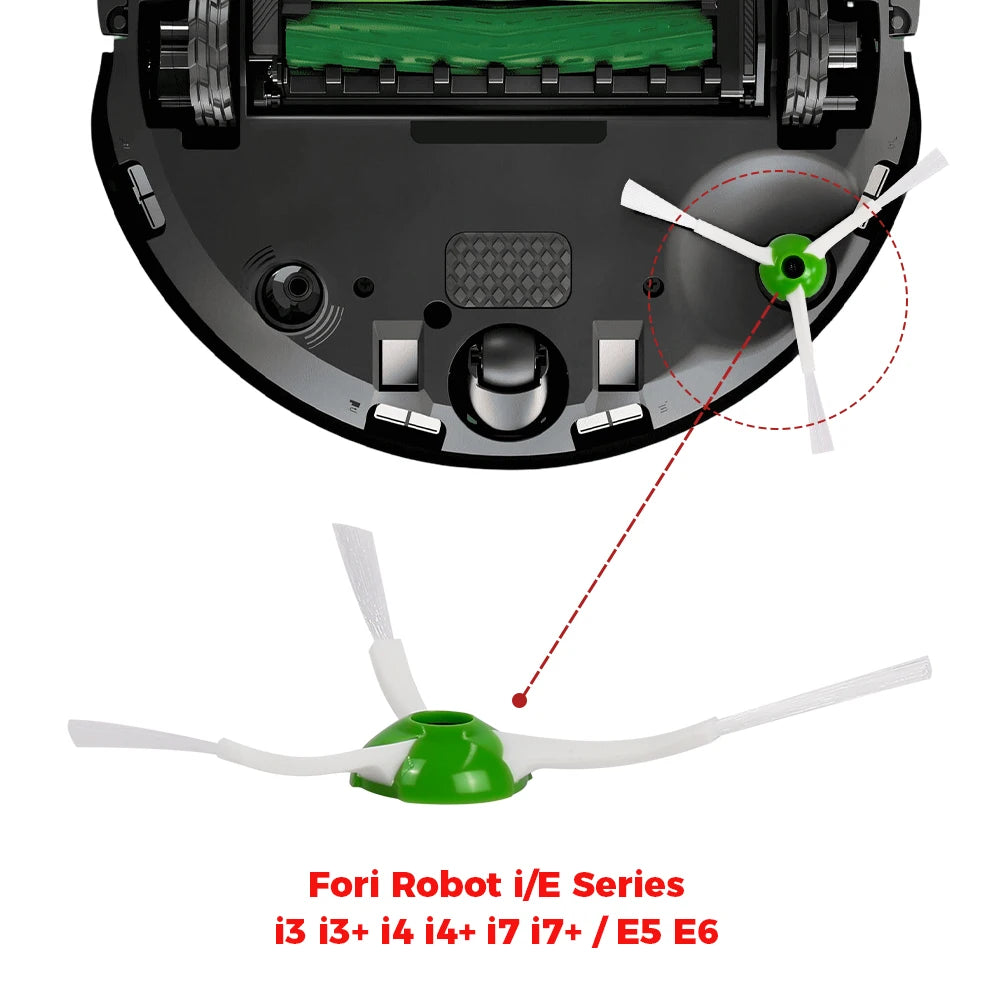 HEPA Filter Main Brush Side Brush For iRobot Roomba i2 i3 i3+ i4 i4+ i6 i6+ i7 i7+ i8 i8+ E5 E6 E7 Sweeping Robot Vacuum Parts Beauty World Shop
