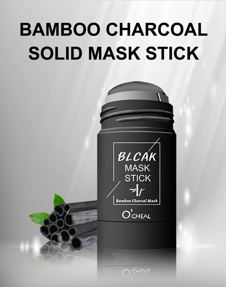 Solid facial mask Stick Green Tea Honey Peach Cleaning Pore Moisturizing Long Charcoal Eggplant Mud Film Beauty Trend Shop