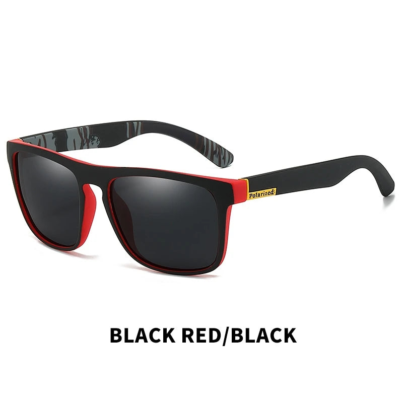Fashion Vintage Square Polarized Sunglasses Men Women Driving Fishing Luxury Brand Designer Sun Glasses Driver's Eyewear UV400 Beauty World Shop