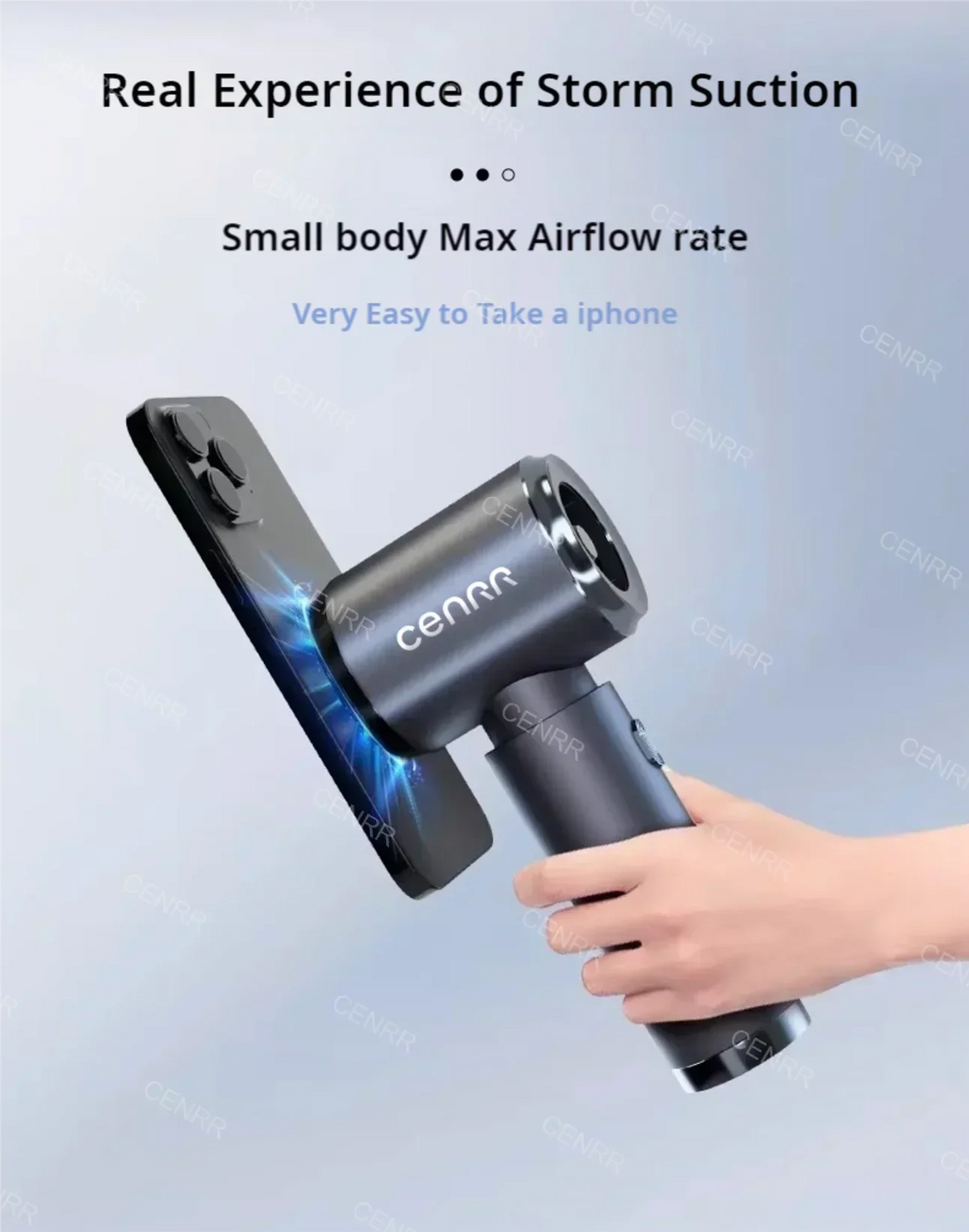 CENRR Car Vacuum Cleaner High Suction 210000PA Wireless Vacuum Cleaner Cordless Vacuum Cleaner High Pressure Cleaning Machine Beauty World Shop