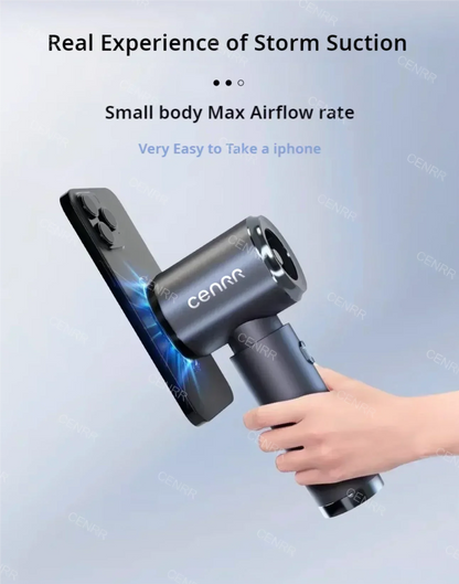 CENRR Car Vacuum Cleaner High Suction 210000PA Wireless Vacuum Cleaner Cordless Vacuum Cleaner High Pressure Cleaning Machine Beauty World Shop