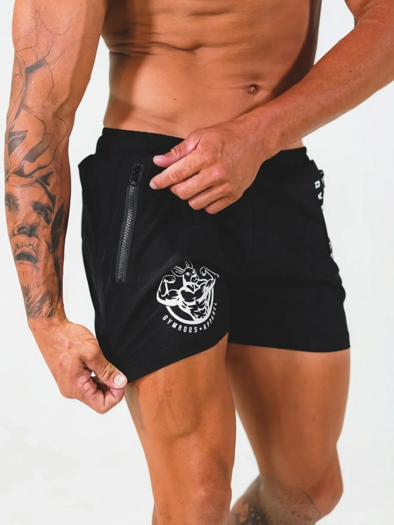 Sports Shorts Men Gym Workout Running Shorts Bodybuilding Joggers Summer Fitness Training Jogging Short Pants Male Beach pants Beauty World Shop