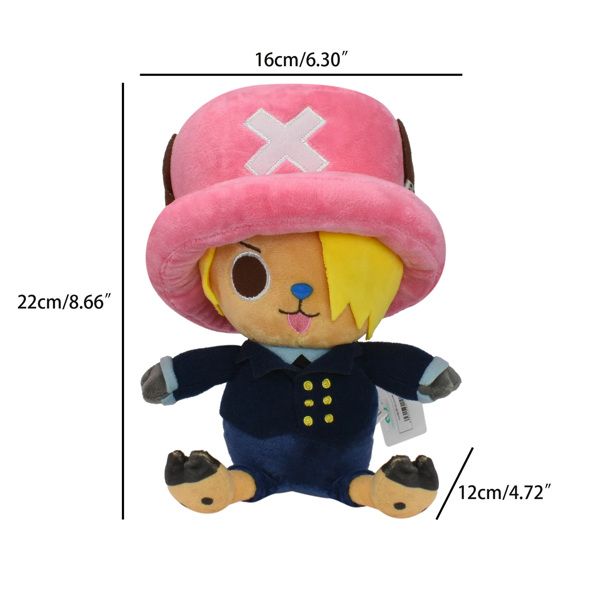 Monkey·D·Luffy Trafalgar D Water Law Tony Tony Chopper Luffy Plush Toy, Peluche Dolls Stuffed Figure for Kids Gift Beauty World Shop
