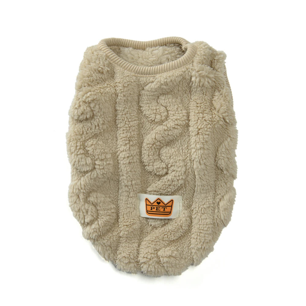 Soft Cozy Cat Clothes Winter Warm Fleece Costume Autumn Sphynx Vest Sweater for Small Dog Pullover Kitten Pet Jacket Coat Outfit Beauty World Shop