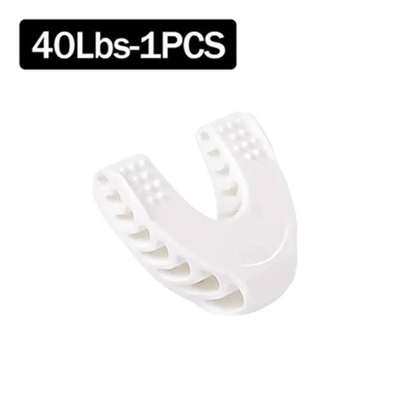 U Shape Jaw Exerciser New Facial Pop N Go Mouth Jawline Face Fitness Muscle Chew Ball Bite Breaker Training Equipment Beauty World Shop