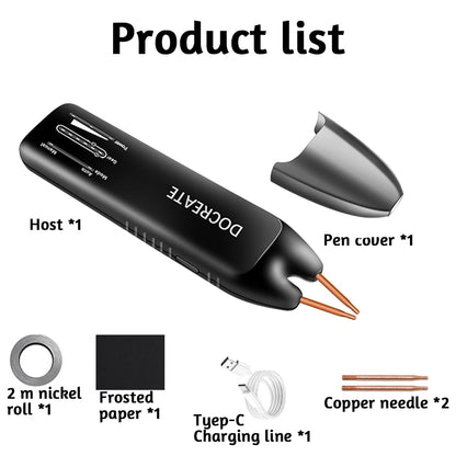 Handheld Spot Welder DIY Adjustable Portable Digital LED Display Color Screen Welding Automatic Trigger for 18650 Battery Beauty World Shop