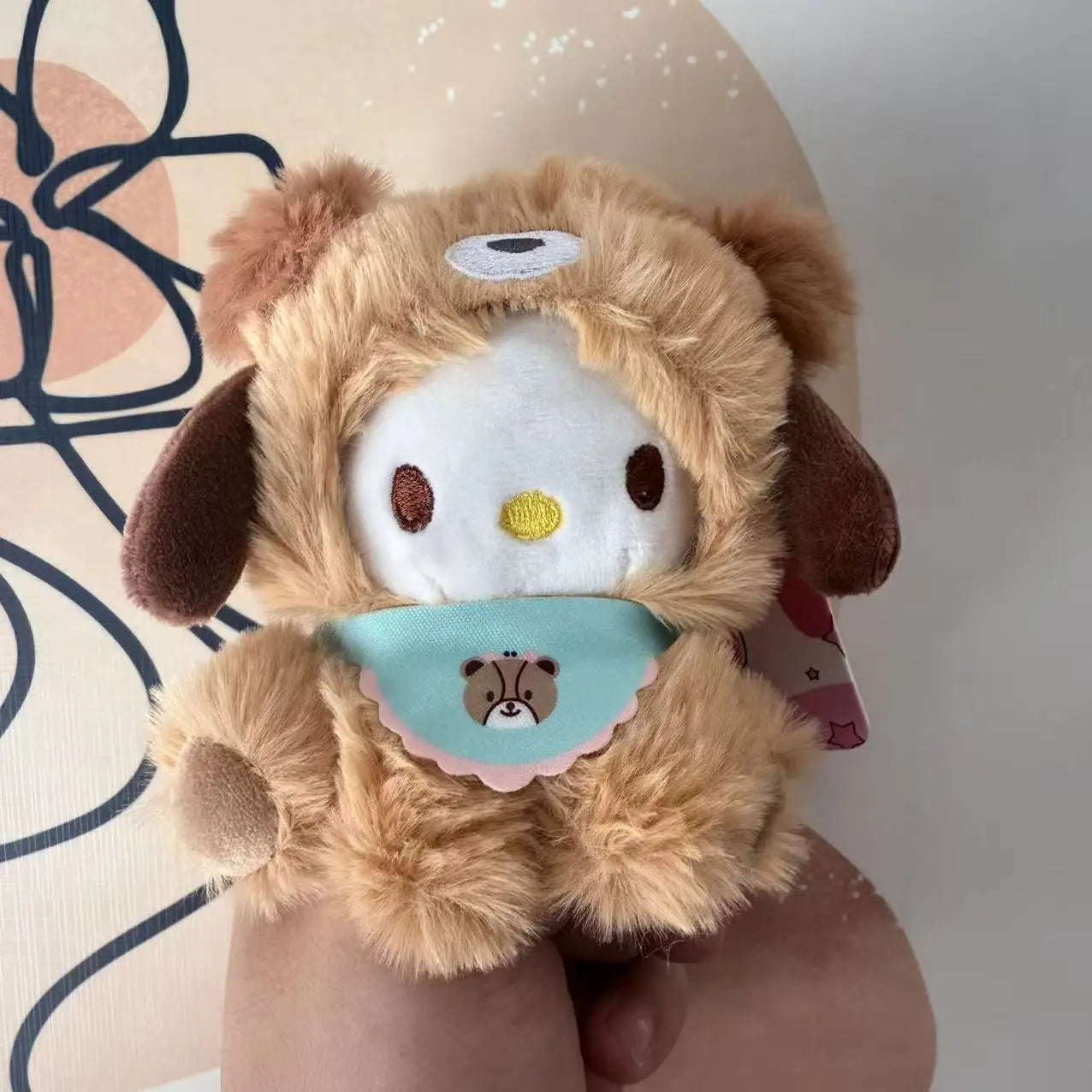 2025 New Sanrio Character Series Plush Pendant Blind Box Cute Kt Cat Kuromi Melody Plush Doll Keychain Accessories Bag Pendant Beauty World Shop