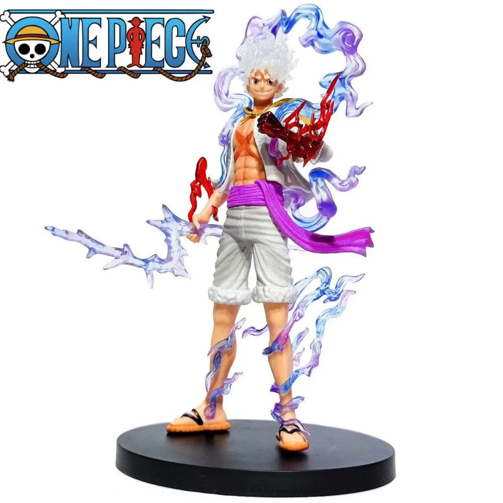 19CM One Piece Anime Action Figure Nika Luffy Action Figures PVC Statue Model Kids Toys Japan Manga Cartoon Birthday Gifts Beauty World Shop