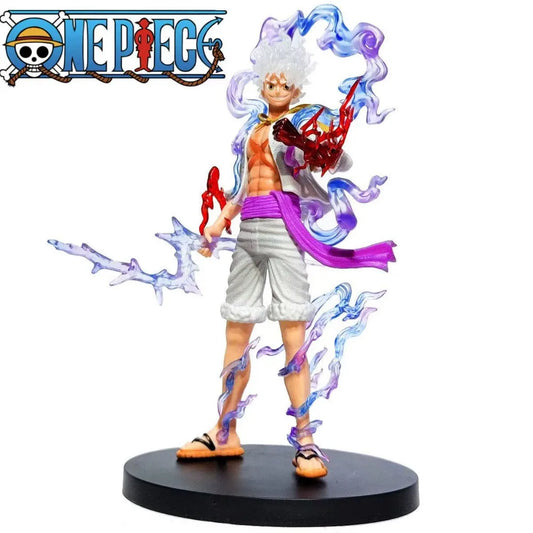 19CM One Piece Anime Action Figure Nika Luffy Action Figures PVC Statue Model Kids Toys Japan Manga Cartoon Birthday Gifts Beauty World Shop