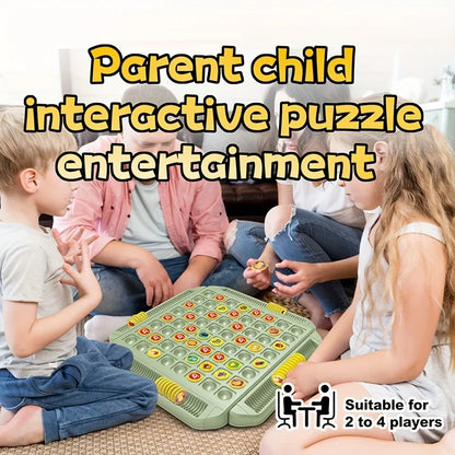 Kids' Educational Fruit Flip Memory Board Game - Creative Puzzle,2-4 Player Cooperative Strategy & Logic Training Beauty World Shop