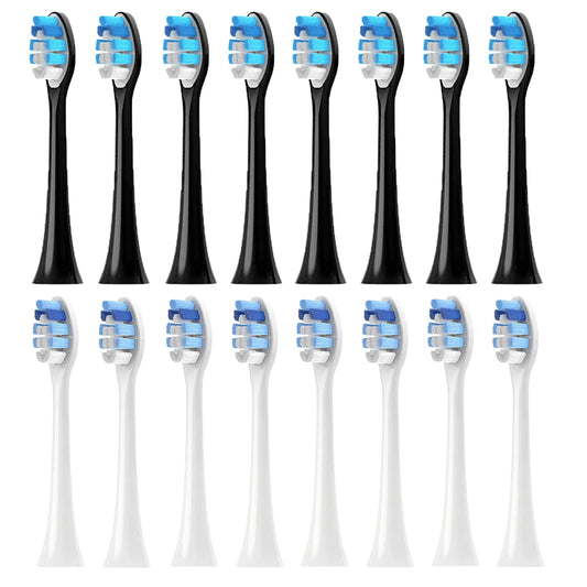 4-16pcs Replacement Toothbrush Heads Compatible with Philips Replacement Brush Heads with Protective Cover Soft Dupont Bristles Beauty World Shop