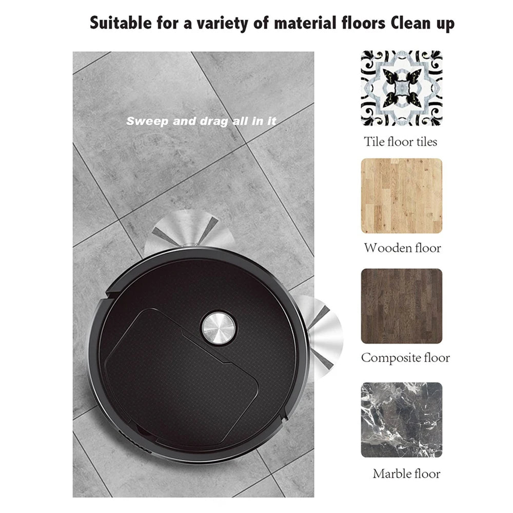 New Mini Sweeper Sweeping 3 In 1 Smart Sweeping Robot and Vacuuming Wireless Vacuum Cleaner Sweeping Robots For Home Use Beauty World Shop
