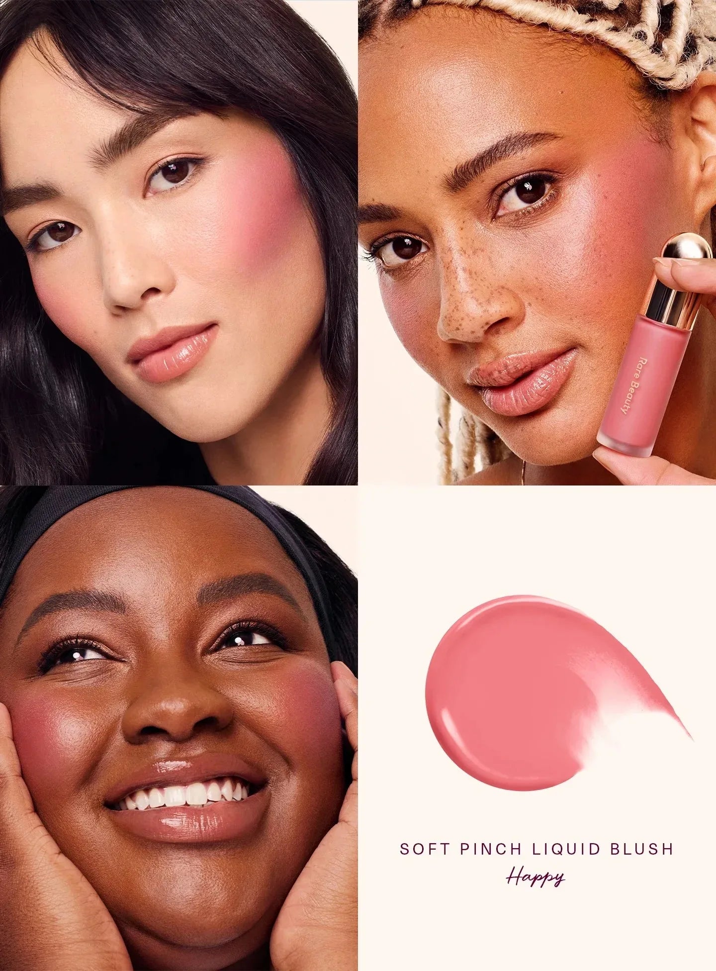 Rare Beauty Soft Pinch Liquid Blush Silky and Glide On Smooth Long Lasting Plump Pinch-perfect Flush Seamless Matte Dewy Makeup Beauty World Shop